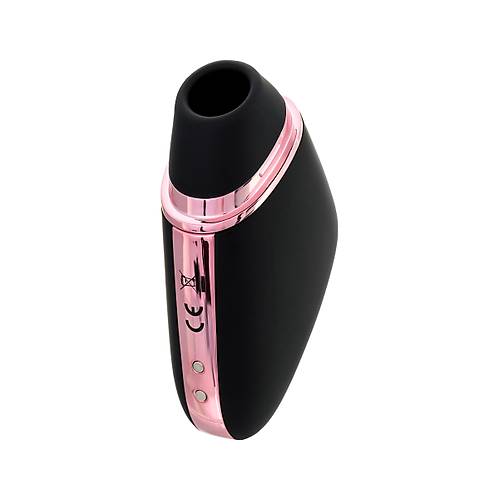 Satisfyer Love Triangle Vakum Dalgas Klitoral Stimlatr, Silikon, Siyah, 8,8 cm