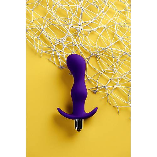 A-Toys by RED Kamet Anal Vibro Plug, Beden L, silikon, mor, 14 cm