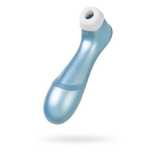 Satisfyer PRO 2 (blue) Vakum Dalgal Klitoris Uyarc Vibratr, silikon, mavi, 15 cm