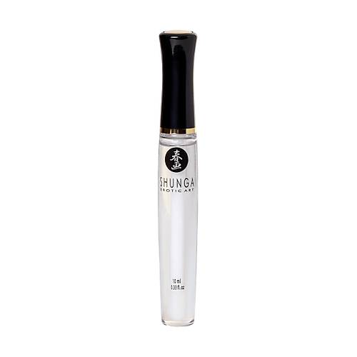 Shunga "lahi Zevk" dudak parlatcs, buzlu ate etkisi, ilek ve ampanya, 10 ml