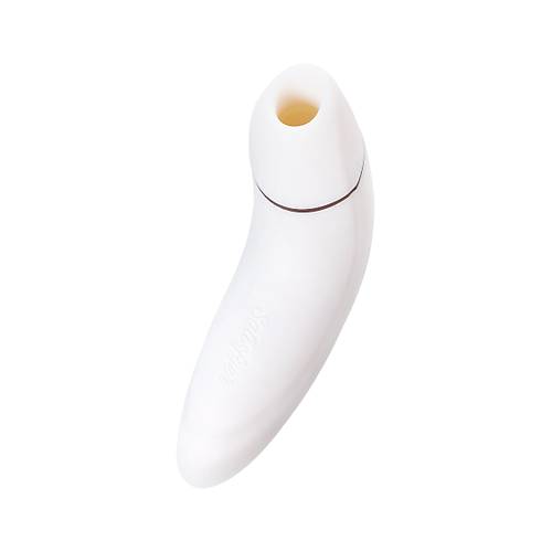 Satisfyer Pro Plus Klitoral Vibratr, Silikon + ABS plastik, beyaz, 19 cm