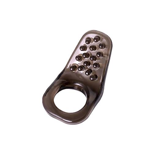 XLover Penis Montaj Halkası, Termoplastik Elastomer, TPE, siyah, 4 cm