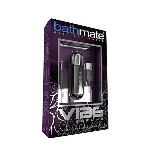 Bathmate Vibe Bullet Krom Vibratr, Plastik, Gm