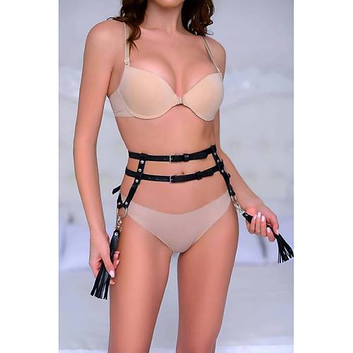 S�k Deri P�sk�ll� Bel Kemer Harness - APFT1045