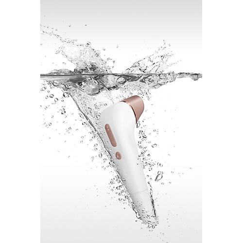 Satisfyer 2 NG Vakum Dalgal Klitoral Stimlatr, ABS plastik, beyaz, 17 cm