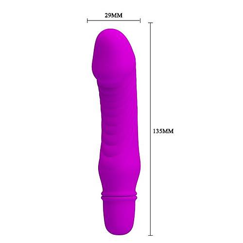 Justin 14 CM 10 Titreimli Teknolojik Vibratr G-Spot Mastrbatr