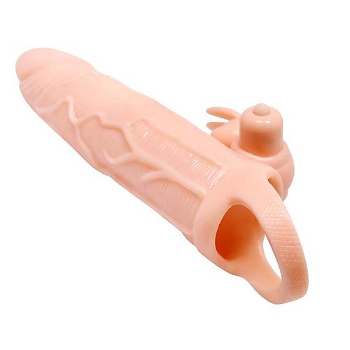 5 cm Dolgulu 10 Hz Titreimli Sper Realistik Penis Klf