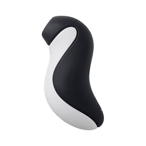 Satisfyer Orca Vakum dalgas temassz klitoral uyarc, silikon, siyah, 11,5 cm