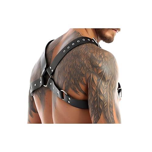 Erkek Deri Gs Harness, Erkek Gmlek Aksesuar, Tarz Deri Aksesuar - APFTM163