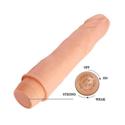 X-Vibe 21 CM Gl Titreimli Realistik Vibratr Gereki Penis