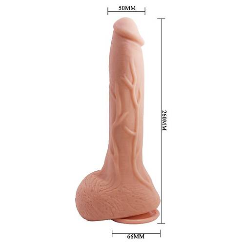 Beautiful 26 CM Realistik Damarl Vantuzlu G-spot Dildo Penis