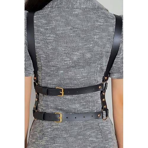 Seksi Deri D���s Harness - APFT1186