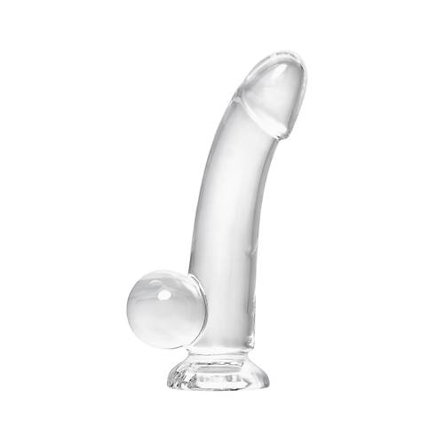 A-Toys by TOYFA Gereki Cryst yapay penis, TPE, transparan, 15 cm