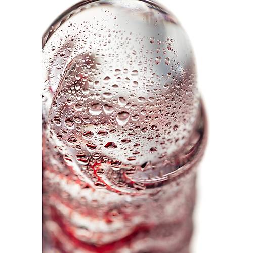 Gereki olmayan yapay penis Sexus Glass, cam, transparan, 16 cm