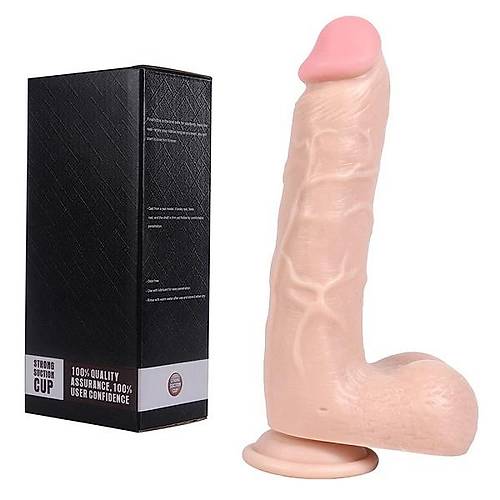 Robins 21 CM Sper Gereki Realistik Penis Vantuzlu Kaln Dildo