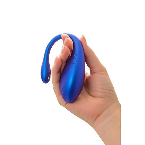 LEroina APP Choppy Uygulama ve Kumanda Kontroll Silikon Vibrasyonlu Yumurta  Mavi, 21 cm