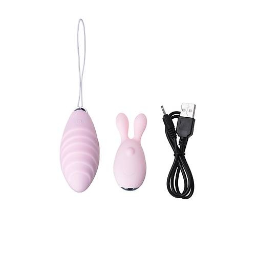 JOS VTA Vajinel Plug Seti , silikon, pembe, 8,5 ve 8 cm