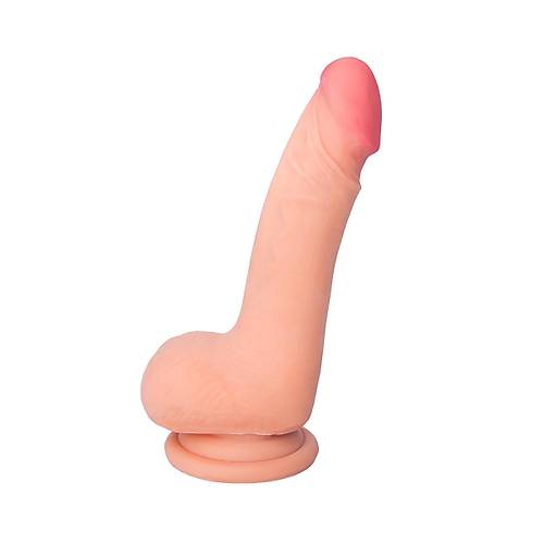 RealStick Elite Nathan'n gereki yapay penis, TPR, plak, 18,5 cm