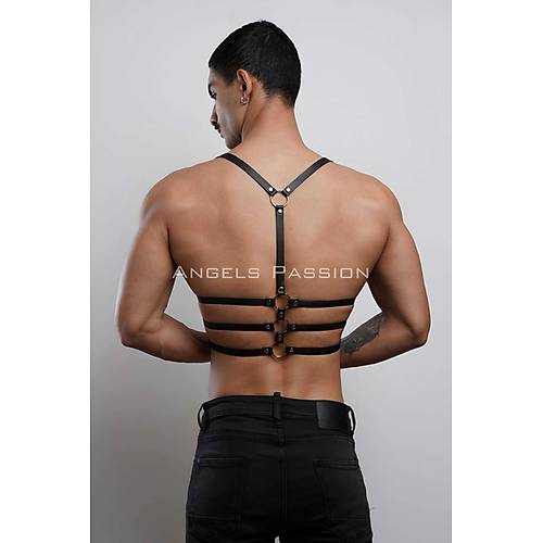 3 Sral Erkek Gs Harness, k T-Shirt zeri Aksesuar - APFTM107