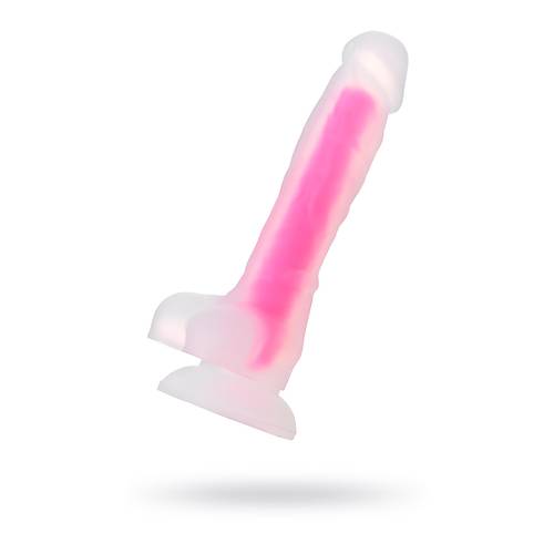 Beyond by RED Peter Glow Gece Parlayan Dildo, Silikon, effaf, 22 cm