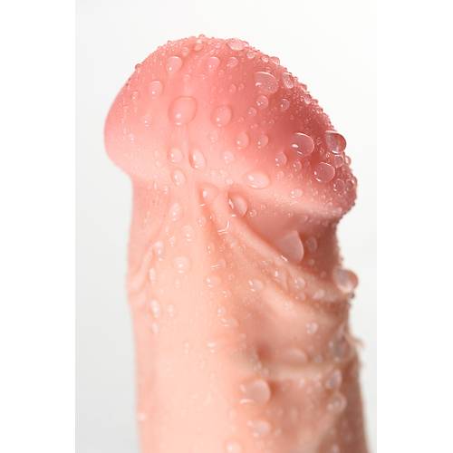 RealStick Elite Nathan'n gereki yapay penis, TPR, plak, 18,5 cm