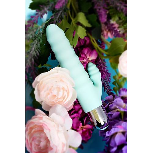 Flovetta by Toyfa Flax Klitoral Stimlasyonlu  Vibratr, silikon, cam gbei, 17,5 cm