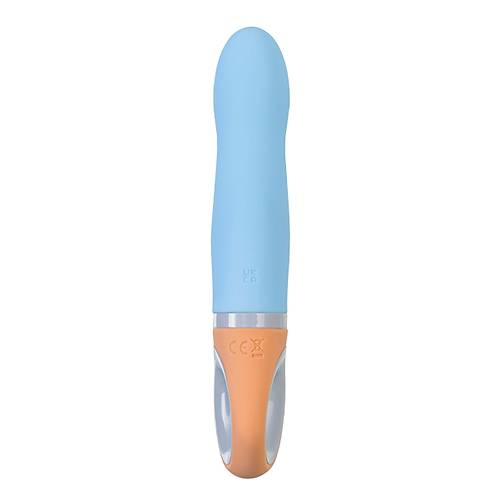 Flovetta Bluebell Silikon Titreimli Vibratr  Mavi, 18,5 cm