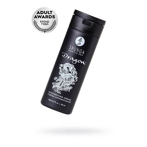 Shunga Dragon buharlar iin glendirici krem, buz ateinin" heyecan verici etkisi, 60 ml