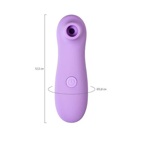 Flovetta by Toyfa Lilac Vakum Dalgas Vibratr, ABS Plastik, Mor, 12,5 cm