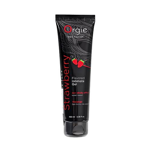 Orgie Lube Tube Strawberry � �ilek Aromal� Kayganla�t�r�c� Jel 100 ml