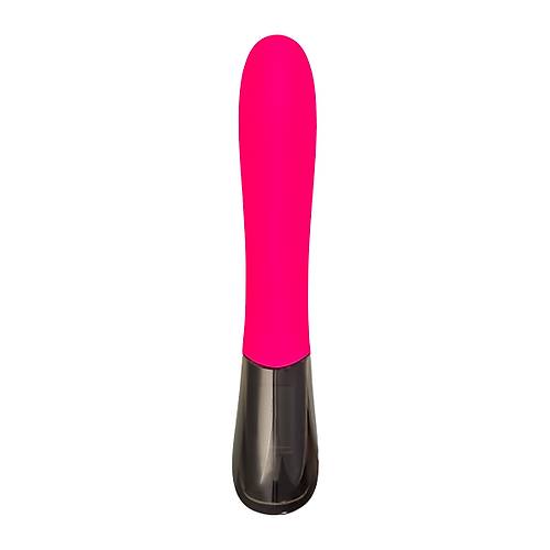 Vibrator eroTeq Mecawn, silicone, pink, 20.5 cm