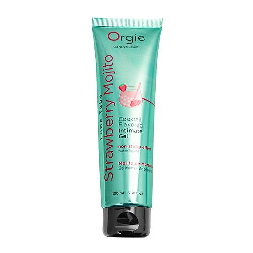 Orgie Lube Tube Cocktail Strawberry Mojito � �ilek Mojito Aromal� Kayganla�t�r�c� Jel 100 ml