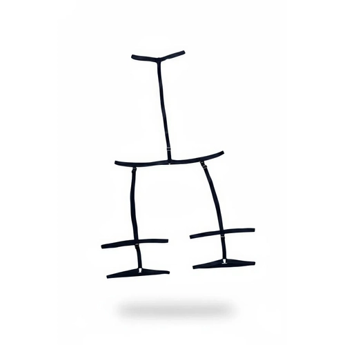 Siyah Body Harness Ayarlanabilir Uyluk Kemerli - APFT150