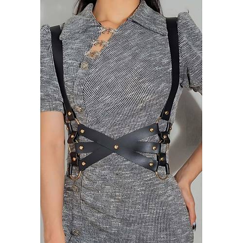 Seksi Deri D���s Harness - APFT1186