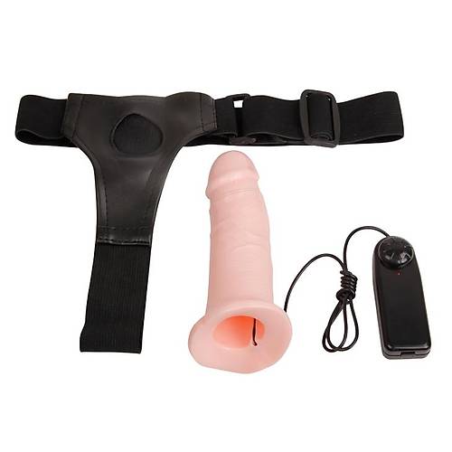 Men's 17 CM i Bo Belden Balamal Titreimli Protez Penis