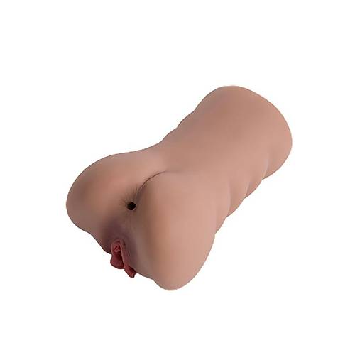 XOXO 2 Girili Realistik Mastrbatr 700 g  TPE, Esmer Ten (Brown), 17,5 cm,