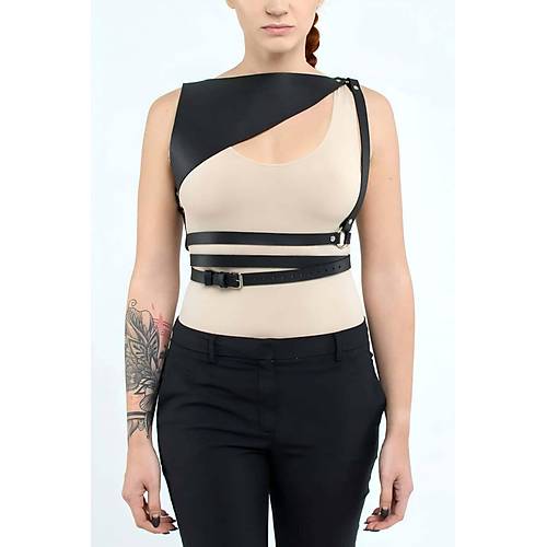 S�k Deri Seksi G���s Harness - APFT903