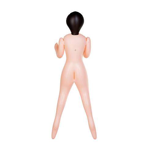 Dolls-X by TOYFA Jennifer ime bebek, kahverengi sal, iki delikli, 160 cm