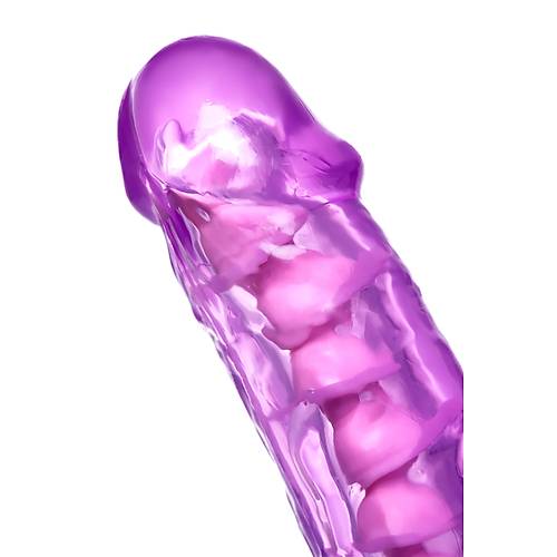 A-Toys by RED Jel Dildo Celiam, TPE, mor, 20,5 cm