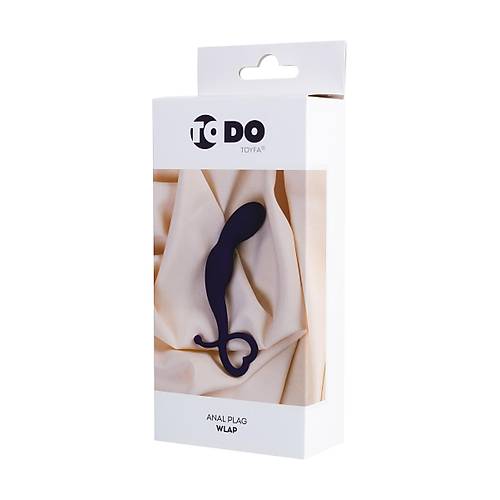 ToDo by RED Wlap Anal Plug, silikon, mor, 16 cm,  2,5 cm