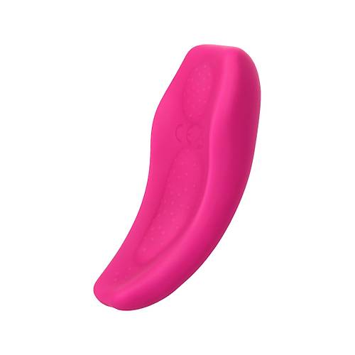 JOS FLRTY Klitoral Vibratr, silikon, pembe, 9,3 cm