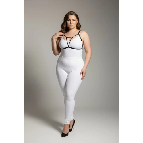 B�y�k Beden Siyah Kad�n Lastik Harness Ayarlanabilir Fantezi Aksesuar� - APFT104