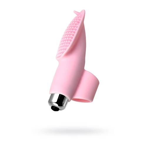 JOS TWTY'NN  Parmak Vibratr, silikon, pembe, 10,2 cm