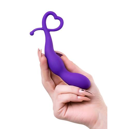 ToDo by RED Wlap Anal Plug, silikon, mor, 16 cm,  2,5 cm