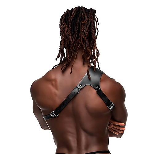 Tek Omuz Erlek Harness, Erkek Clubwear, Dancewear, Fantazi Giyim - APFTM153