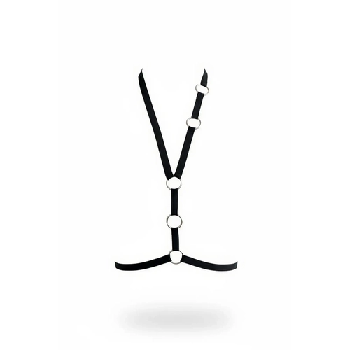 Siyah Kad�n Kemer Halka Detayl� V�cut Aksesuar� - APFT101