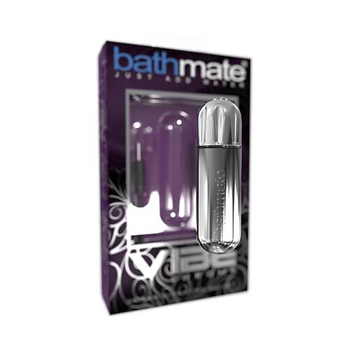 Bathmate Vibe Bullet Krom Vibratör, Plastik, Gümüş
