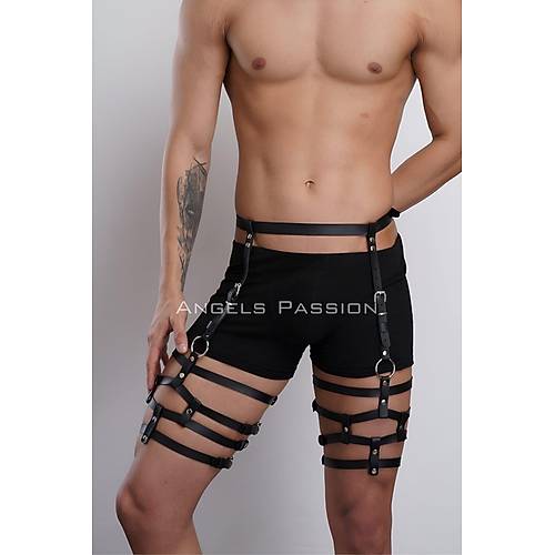 Erkek Bacak Harness, Bacak Kemer ve Bacak Aksesuar, Tarz Erkek Bacak Kemer - APFTM173