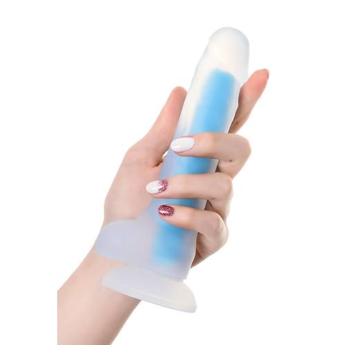 Beyond by RED Matt Glow Gece Parlayan Dildo, Silikon, effaf, 18 cm