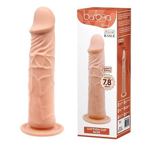 Gl Vantuzlu Damarl Soft Realistik Penis Anal Dildo Vibratr